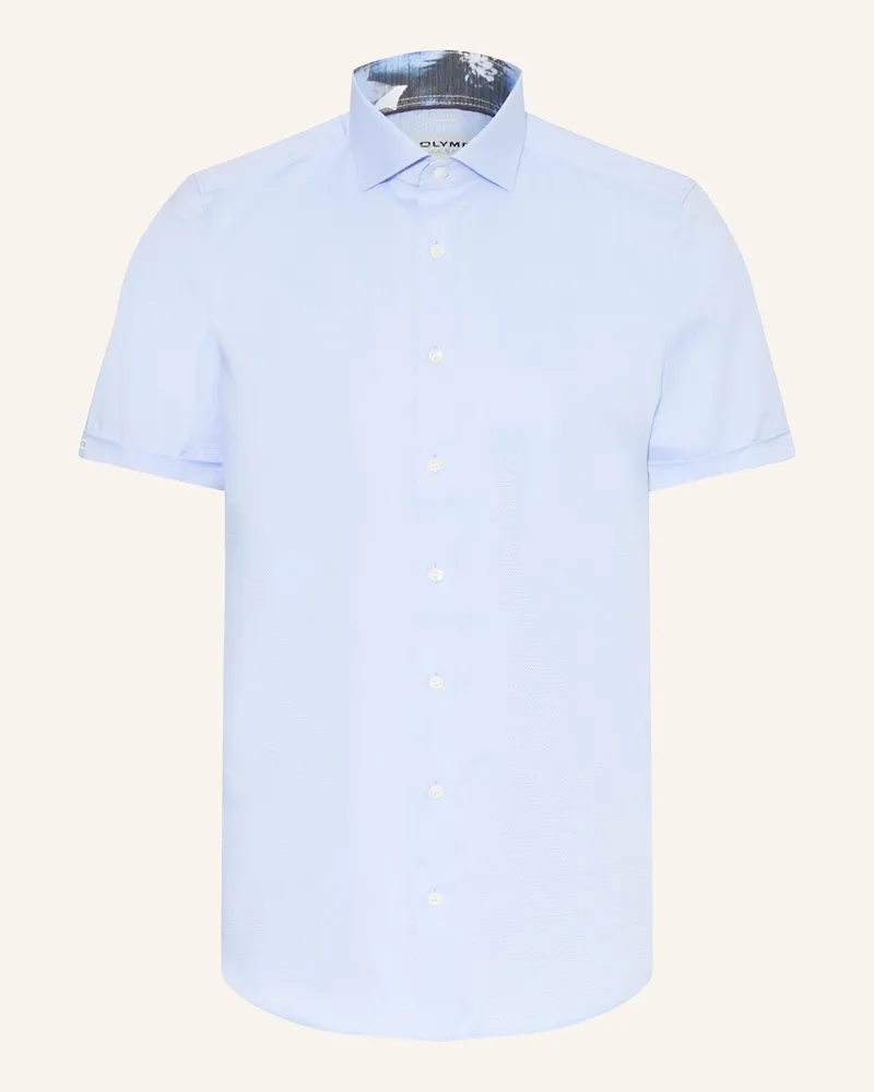 Olymp Kurzarm-Hemd Level Five body fit Hellblau