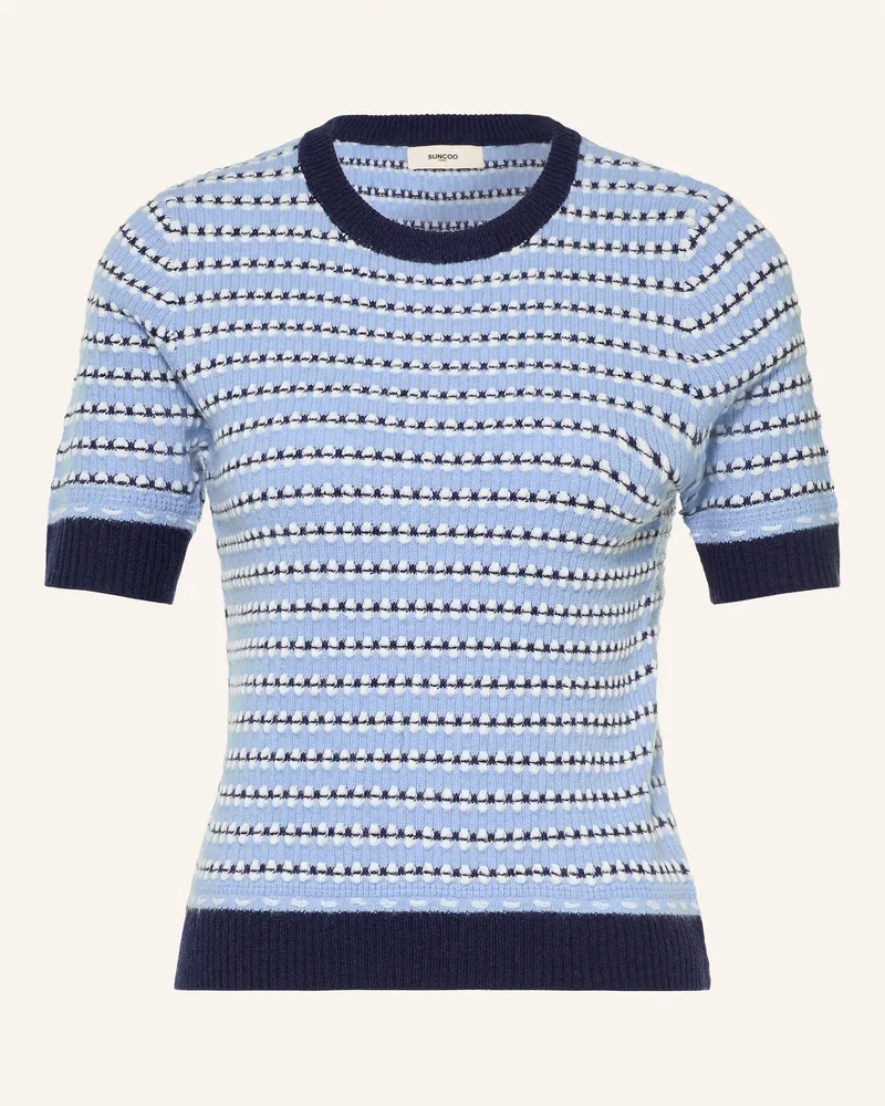 Suncoo Strickshirt Perly blau Hellblau