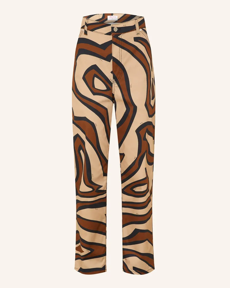 Emilio Pucci Hose Cognac