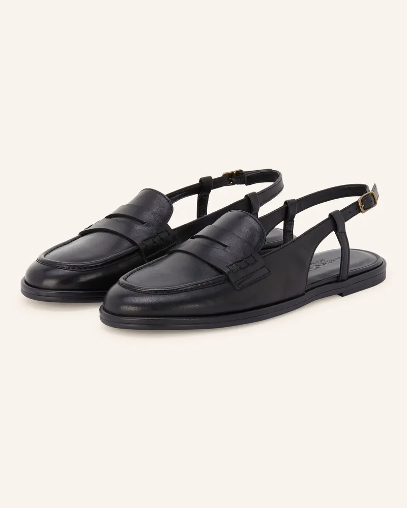 Marc O'Polo Slingloafer Schwarz