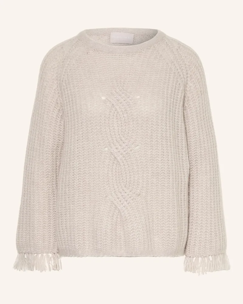 hemisphere Pullover Mit Cashmere beige Beige