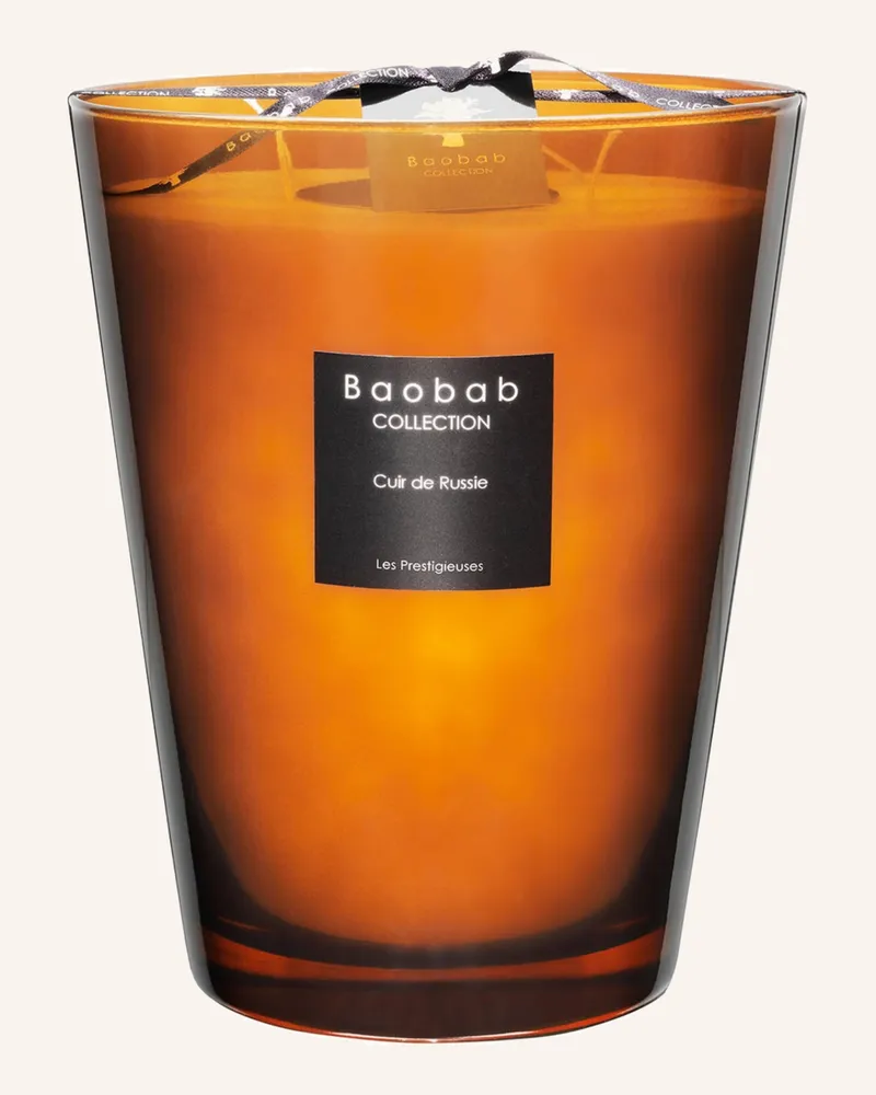 Baobab Collection Duftkerze CUIR DE RUSSIE Braun
