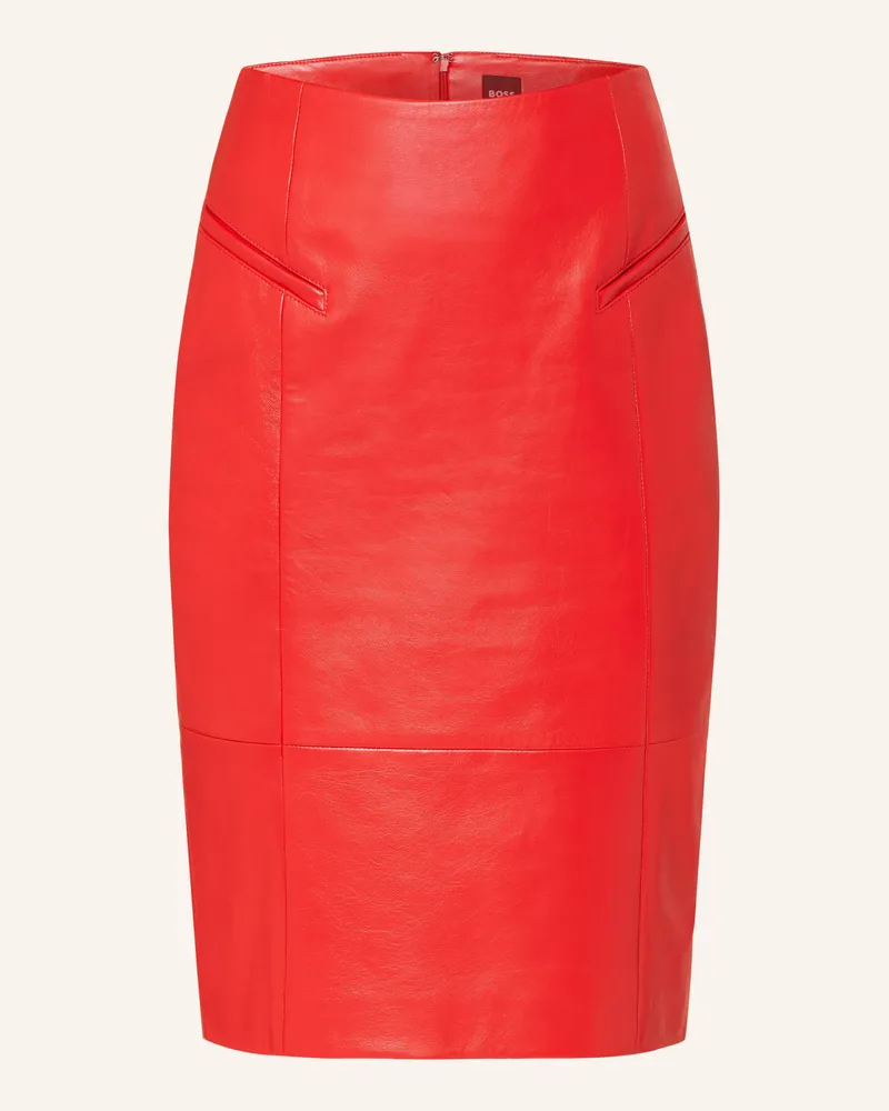 HUGO BOSS Lederrock SEPACO Rot