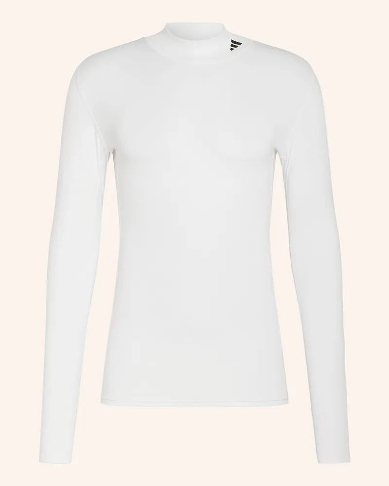 adidas Funktionsshirt Training Mockneck weiss Weiss