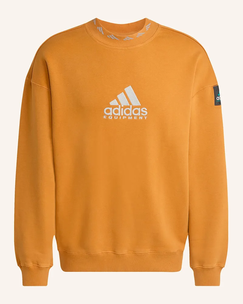adidas Oversized-Sweatshirt EQUIPMENT Dunkelorange