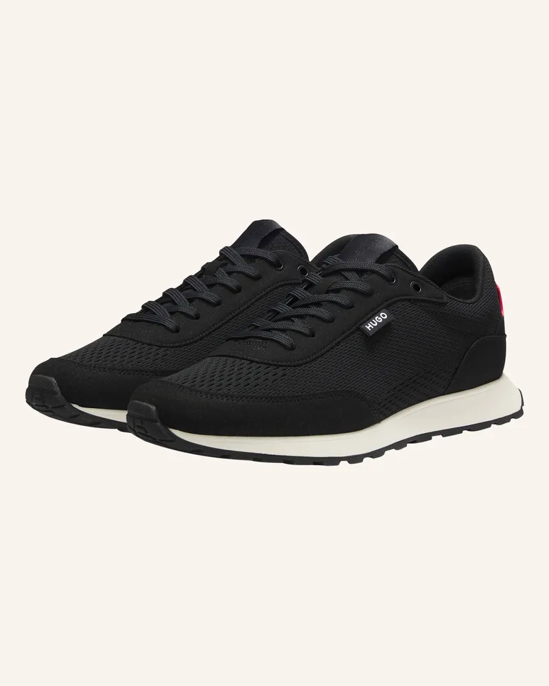 HUGO BOSS Sneaker ICELIN_RUNN_KNMF Schwarz