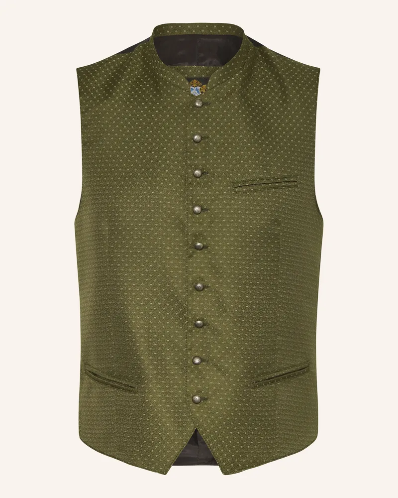 Hammerschmid Trachtenweste FRANK Slim Fit Oliv