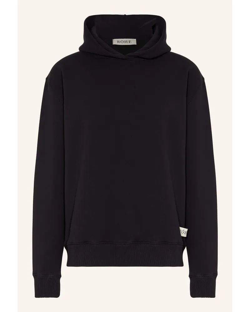 Róhe Hoodie Schwarz