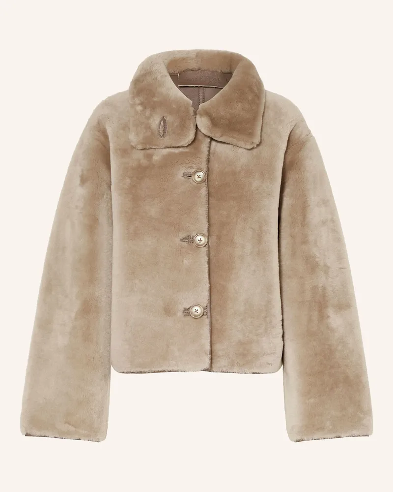 Mrs & HUGS Jacke Beige