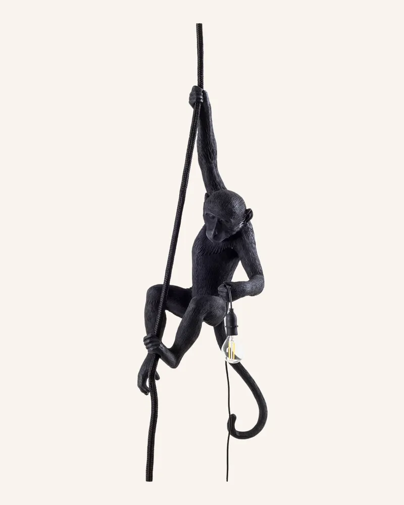 Seletti Pendelleuchte Schwarz