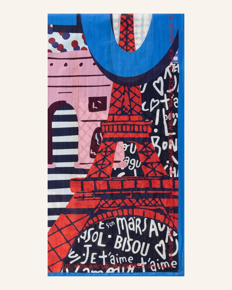 Codello Schal blau Blau