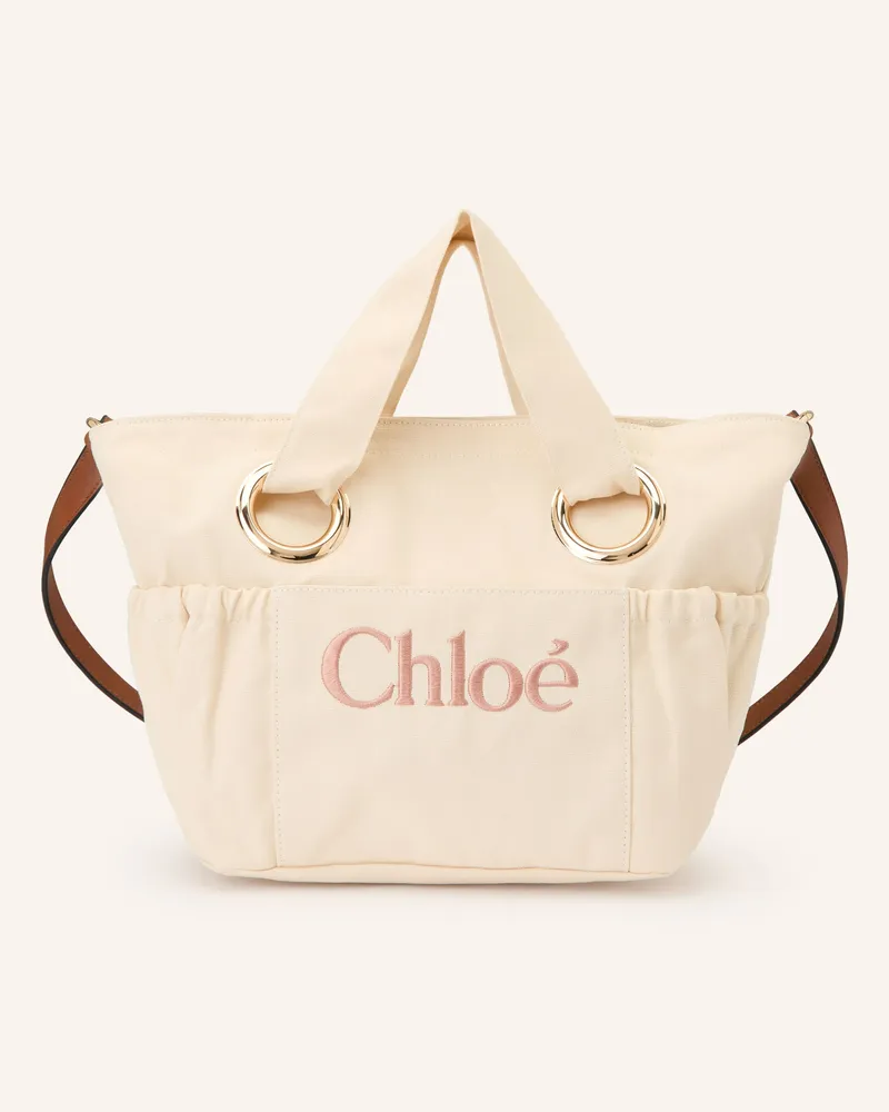Chloé Beuteltasche beige 148