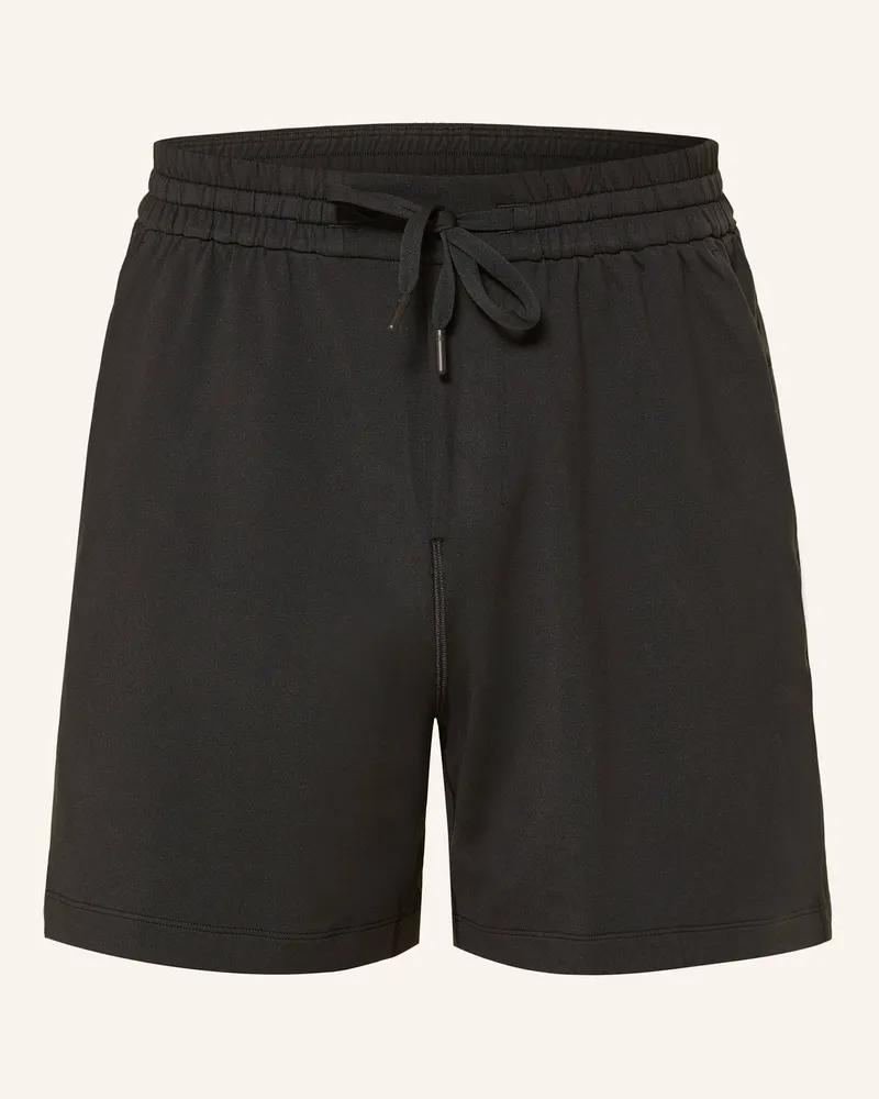 LULULEMON Sweatshorts SOFT JERSEY 5IN Schwarz