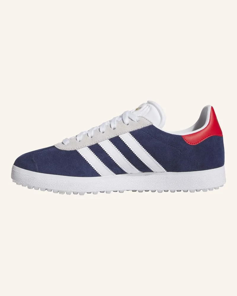 adidas Gazelle Spikeless Golfschuh blau Blau