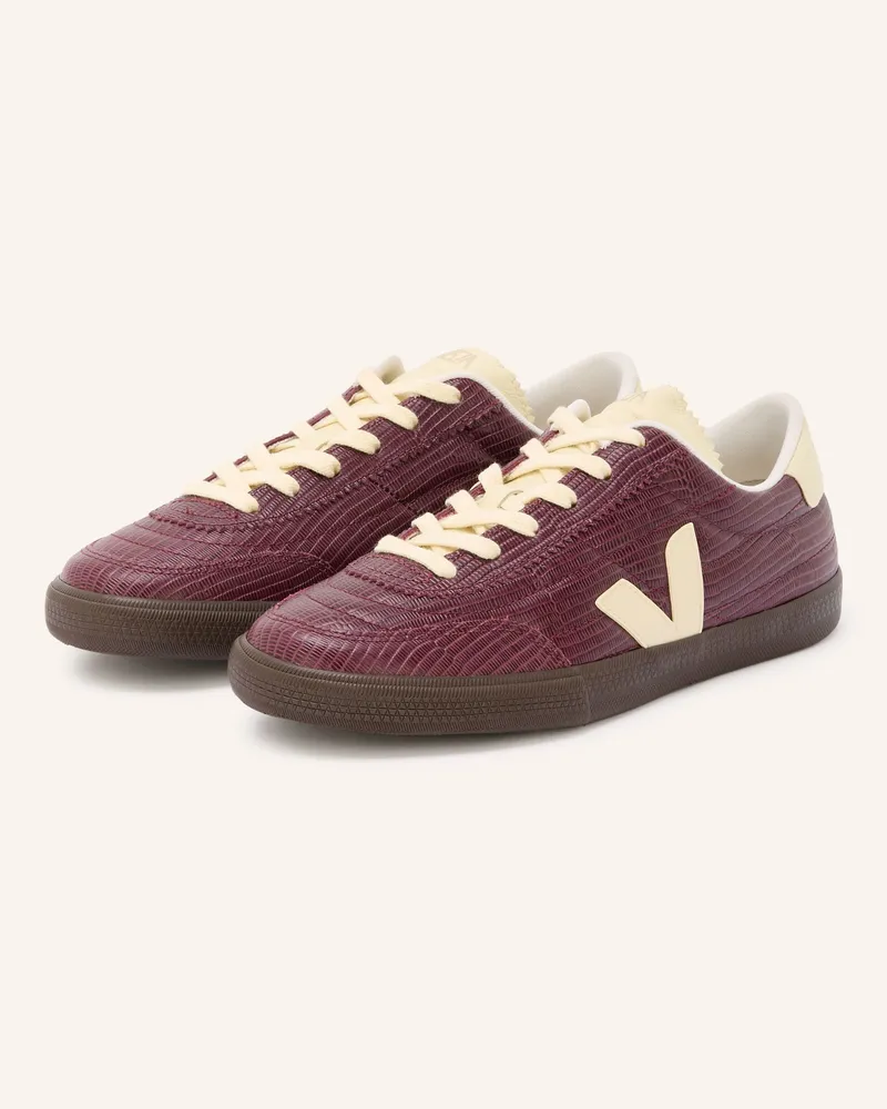 VEJA Sneaker Panenka rot Dunkelrot