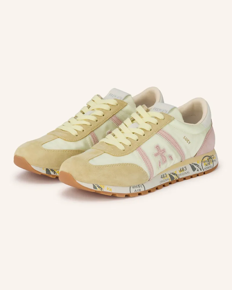 Premiata Sneaker LUCYD0.1 Hellgrün