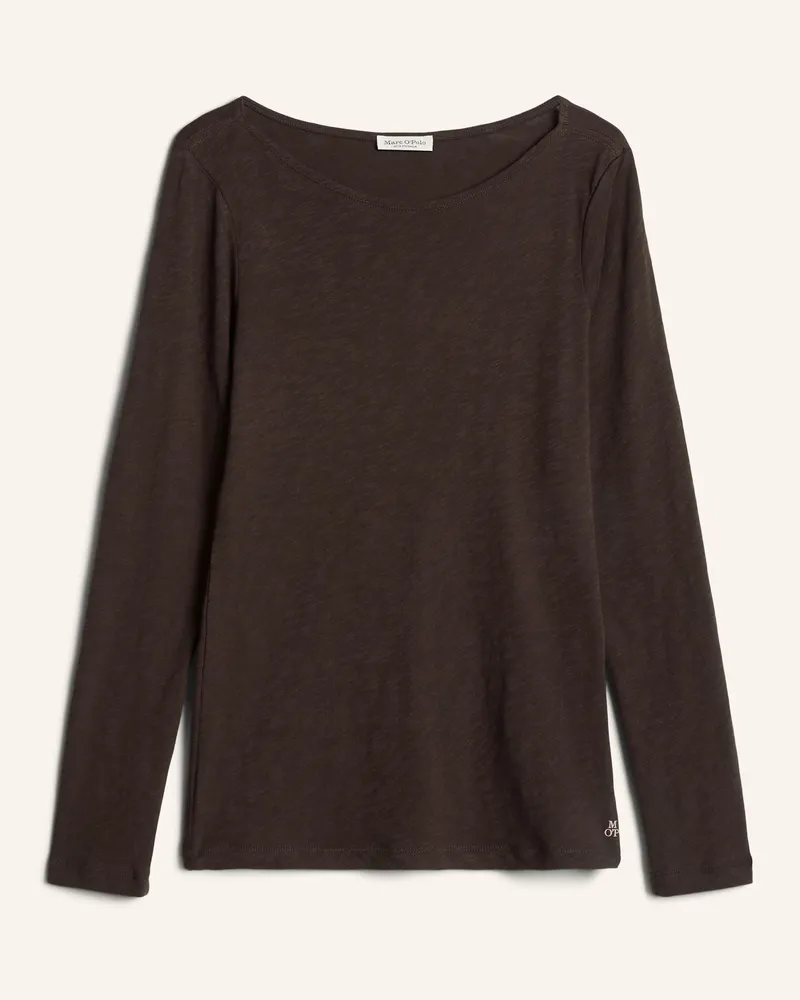 Marc O'Polo Longsleeve braun Braun
