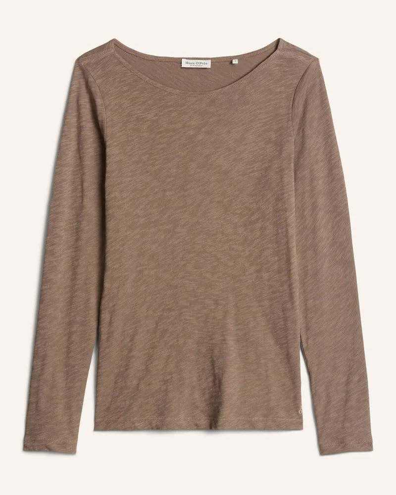 Marc O'Polo Longsleeve braun Braun