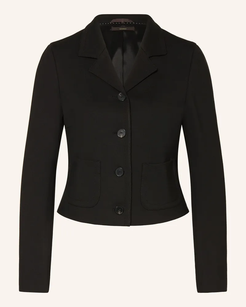 windsor. Kastenjacke Schwarz