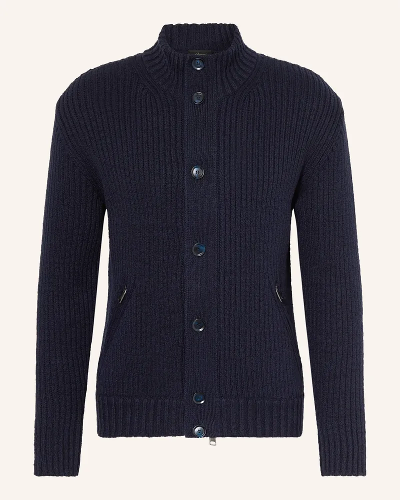 Brioni Strickjacke Dunkelblau