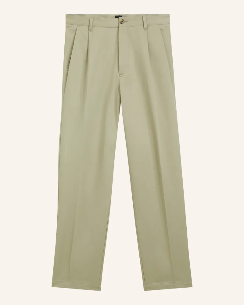 HUGO BOSS Casual Hose C-Kai-Dpl Relaxed Fit gruen 