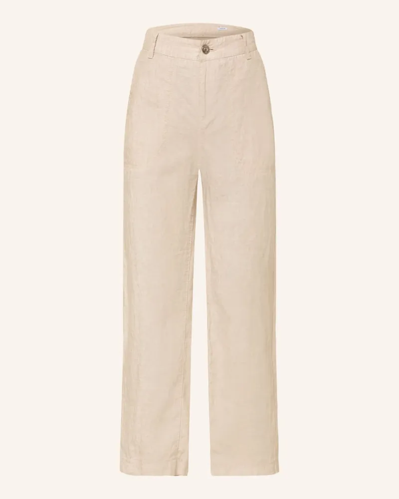 MAC Jeans Culotte NORA mit Leinen Beige