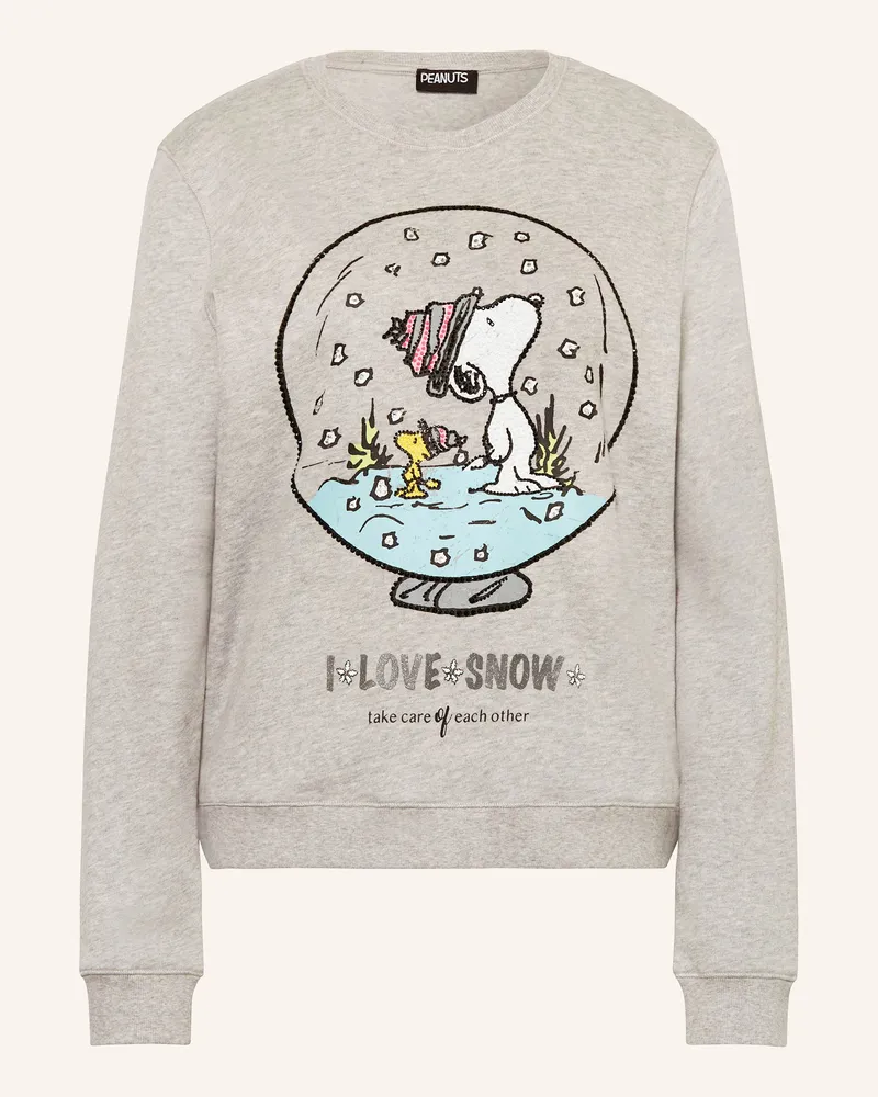 Princess goes Hollywood Sweatshirt Mitt Schmucksteinen grau Hellgrau