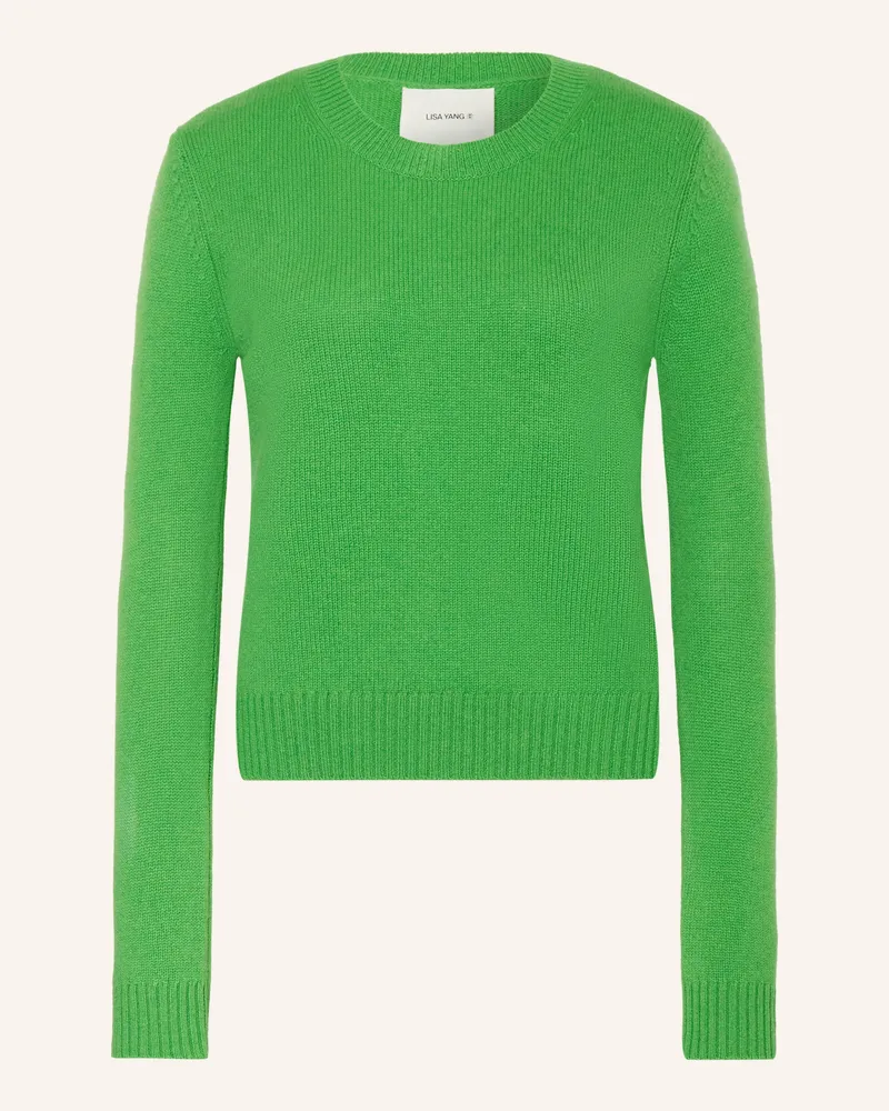 Lisa Yang Cashmere-Pullover Mable gruen Grün