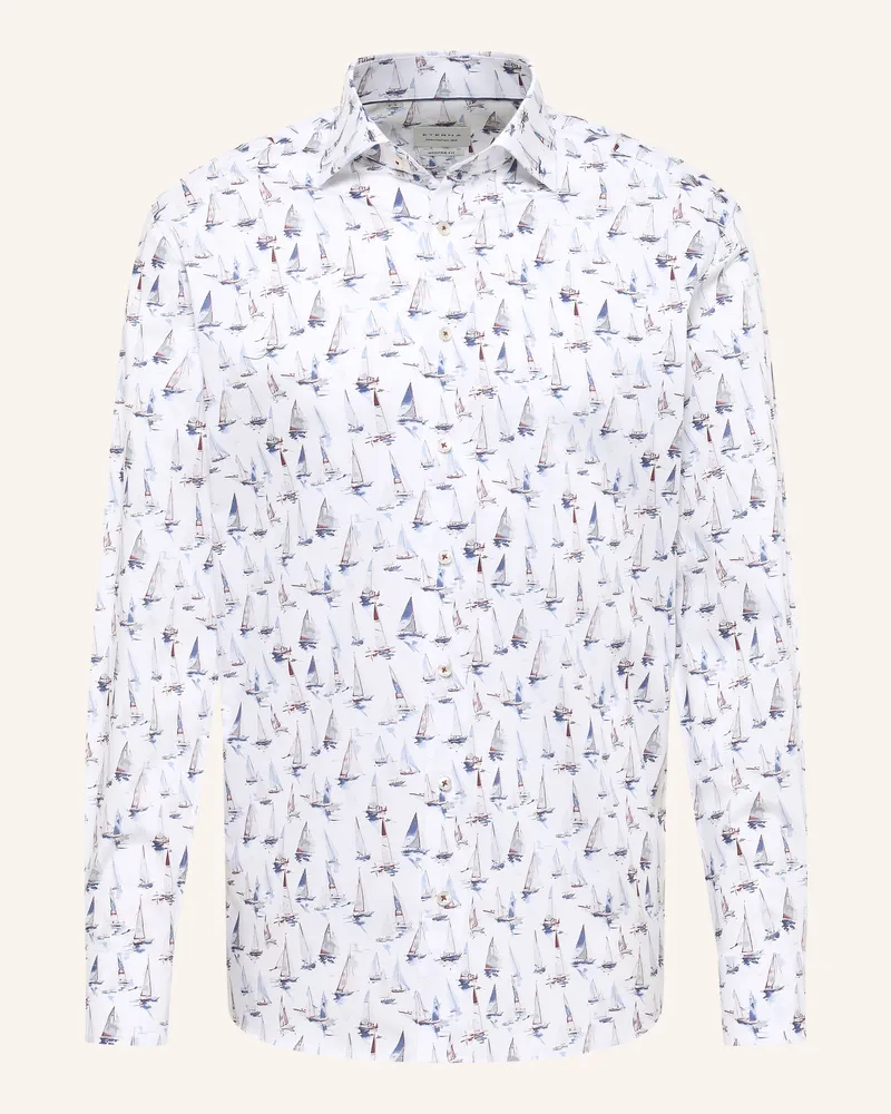 Eterna Hemd Slim Fit Weiss