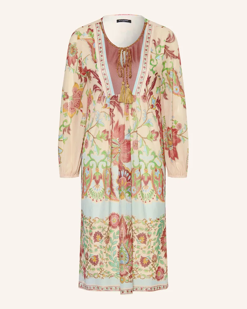 ana alcazar Mesh-Kleid rosa Altrosa