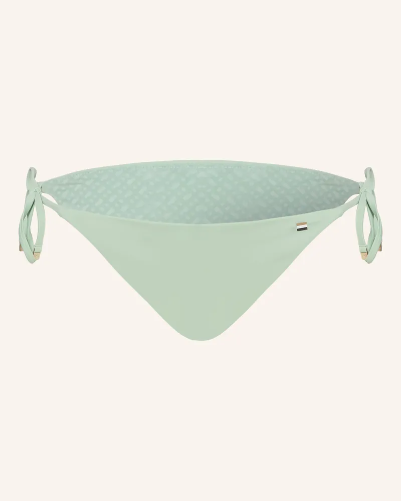 HUGO BOSS Triangel-Bikini-Hose Hellgrün