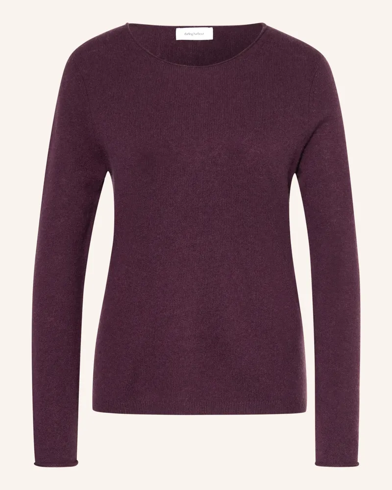 Darling Harbour Cashmere-Pullover lila Plum