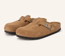 Pantoletten Boston Leve braun