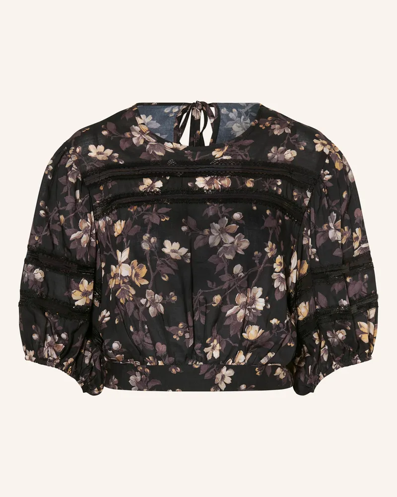 AllSaints Blusenshirt PEONY Schwarz