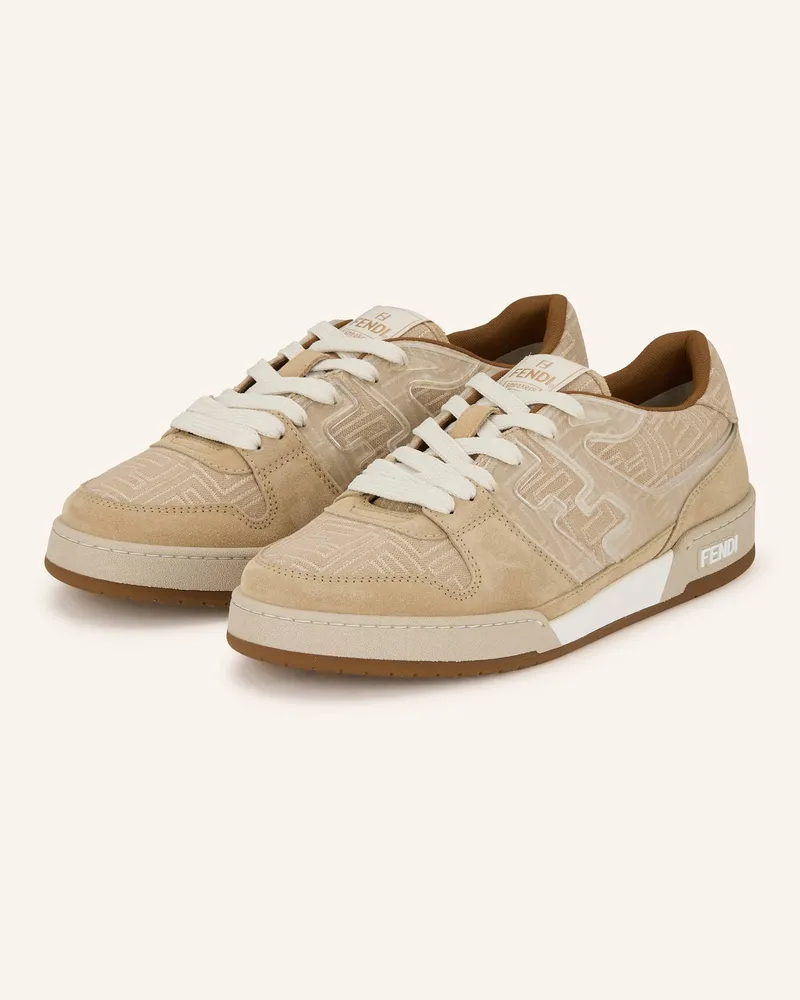 Fendi Sneaker beige Hellbraun