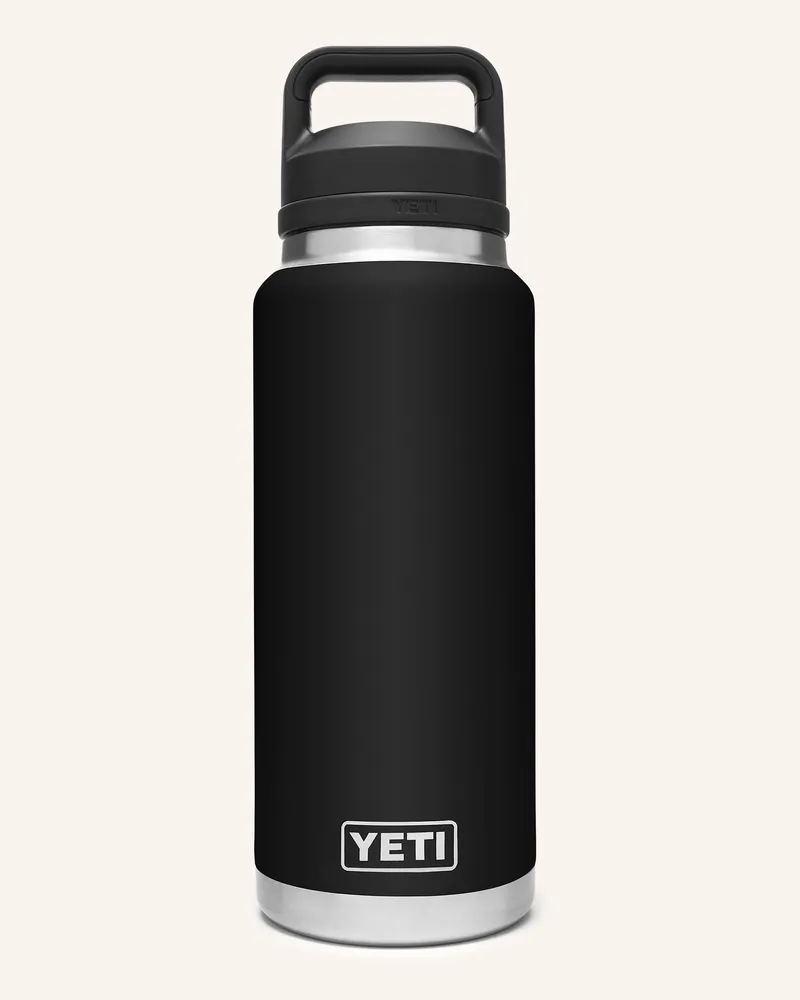 Yeti Isolierflasche Rambler® schwarz Schwarz