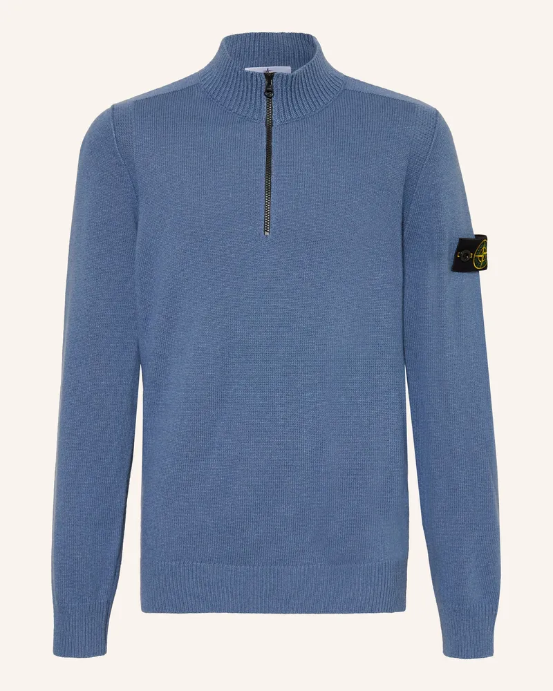 Stone Island Troyer blau Blaugrau