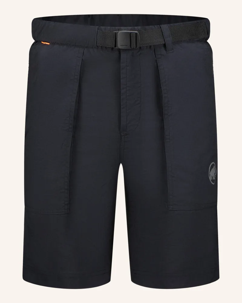 Mammut Hiking Cargo Shorts Women schwarz Schwarz