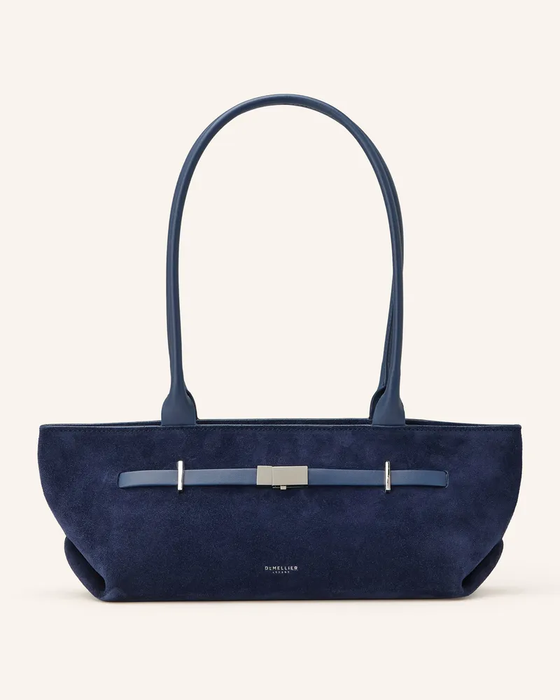 DeMELLIER Schultertasche The New York blau Dunkelblau