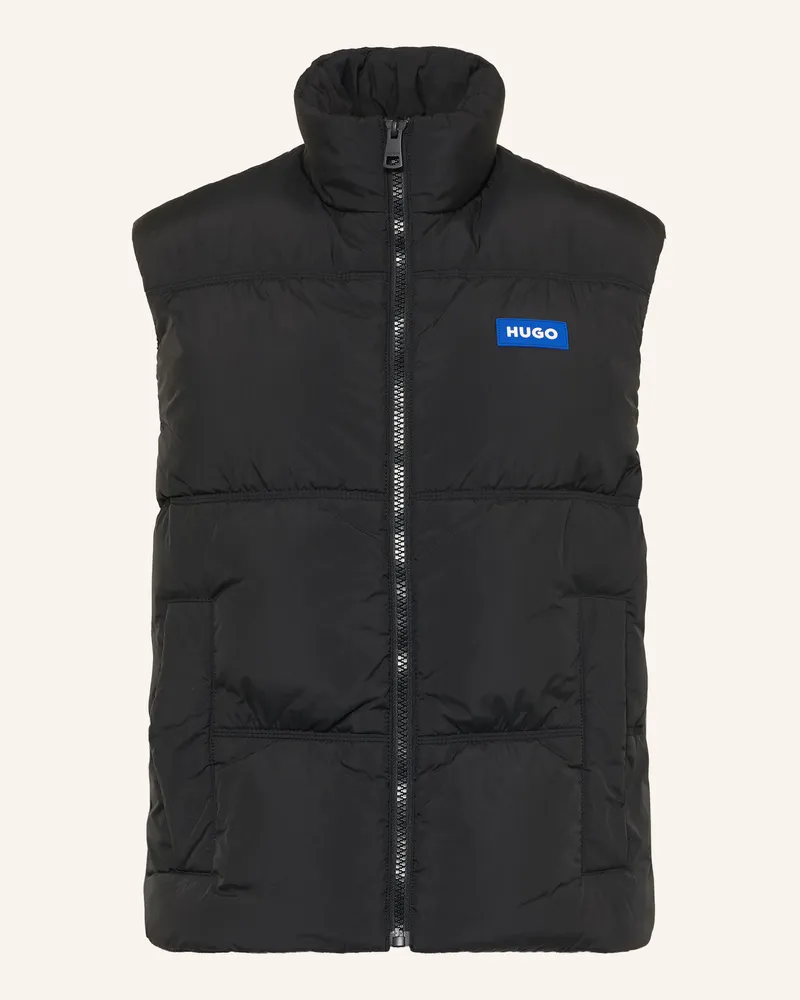 HUGO BOSS Steppweste Bodolino schwarz Schwarz
