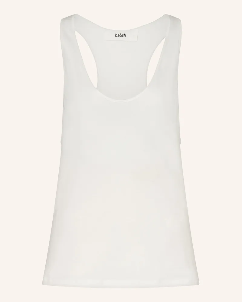 ba&sh Top SARCY Weiss