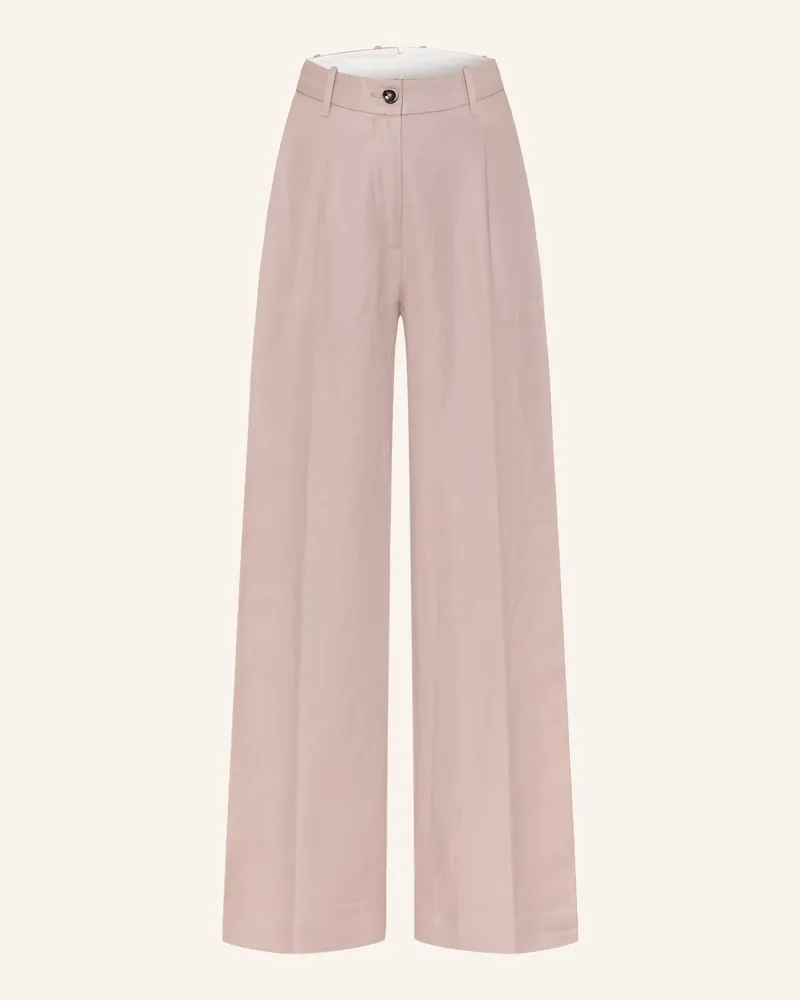 nine:inthe:morning Marlenehose PETRA aus Leinen Taupe