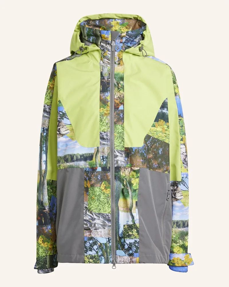 adidas ADIDAS BY STELLA MCCARTNEY TRUENATURE EARTH COLLAGE RUCKSACK JACKE Gelb