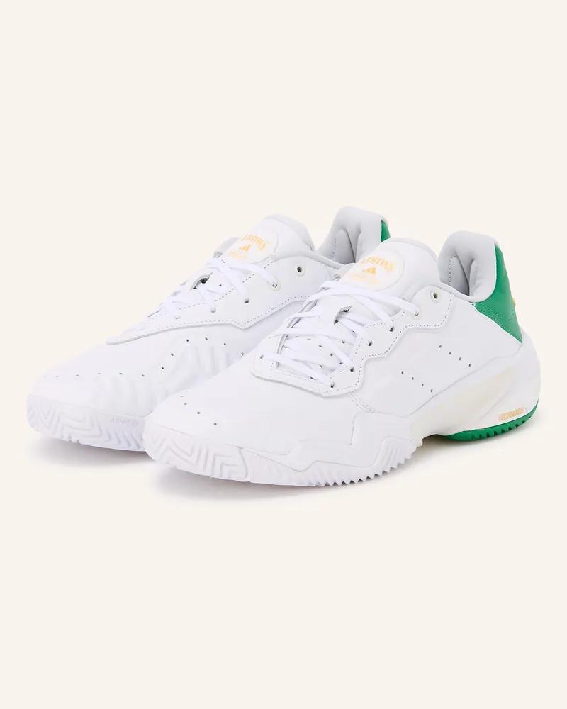 adidas Tennisschuhe BARRICADE 13 LEATHER Weiss