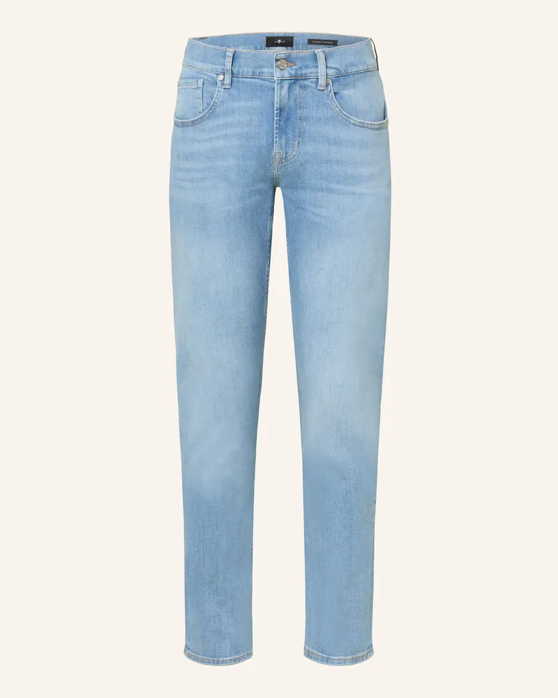7 for all mankind Jeans Slimmy Tapered Skinny Fit blau 3lf