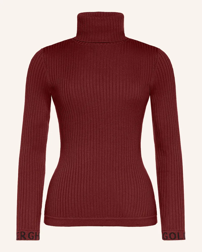 GOLDBERGH Rollkragenpullover Mira rot Dunkelrot