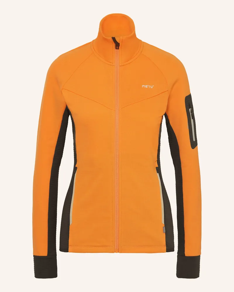 me°ru' Midlayer-Jacke KIVIK Orange