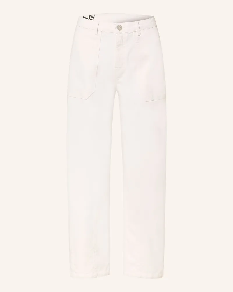 OPUS Barrel Jeans Lissie Bold weiss 1004