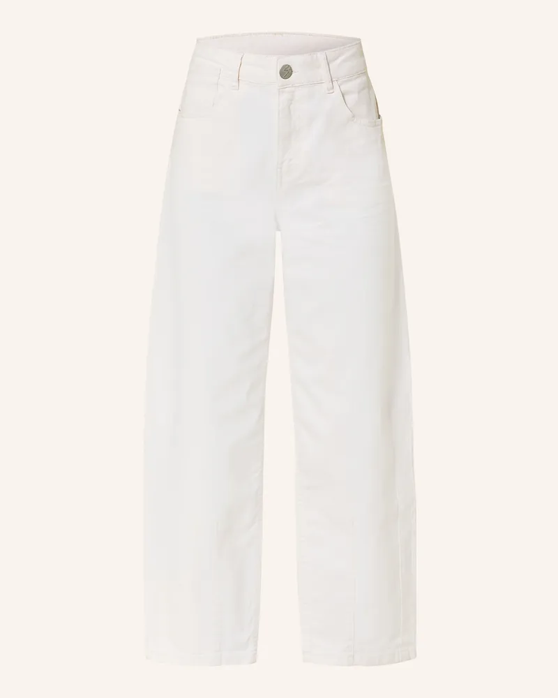 OPUS Barrel Jeans Lissie Bold weiss 1004