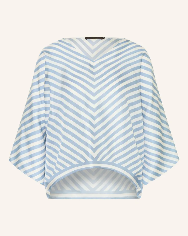 windsor. Blusenshirt Aus Seide Mit 3/4-Arm blau Hellblau